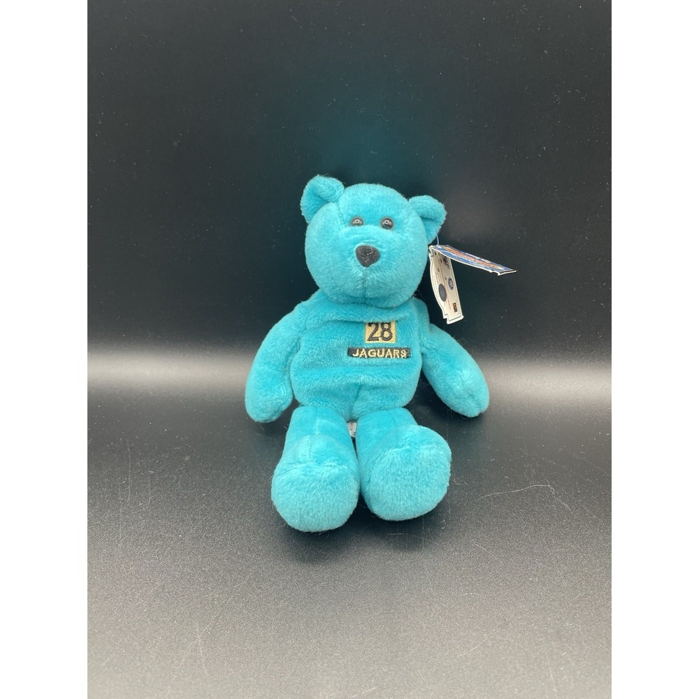 JACKSONVILLE JAGUARS Freddie Taylor  #28 LIMITED TREASURES PRO BEARS BEAR 9" NFL